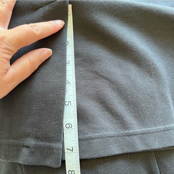 Hanna Anderson Black Knit Sheath Dress 10T - Picture 8 of 13